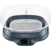 ECG KV 1120SM digitální kuchyňská váha, šedá
