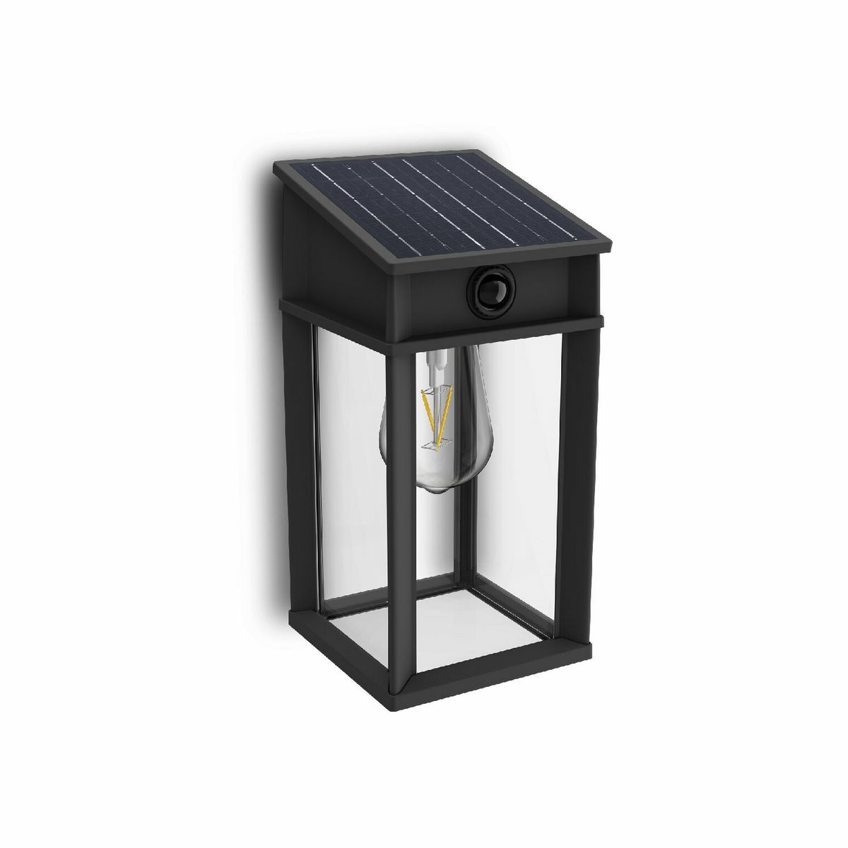 Philips Geri UltraEfficient solarna oprawa LED zczujnikiem antracyt, 3,2 W, 500 lm, 4000 K