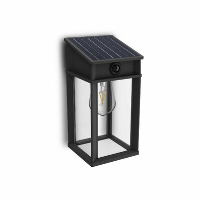 Philips Geri UltraEfficient solarna oprawa LED zczujnikiem antracyt, 3,2 W, 500 lm, 4000 K