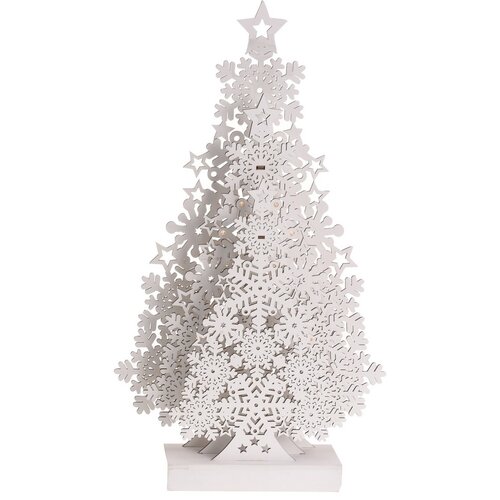 Dekoracja bożonarodzeniowa Tree with Snowflakes, 48 cm