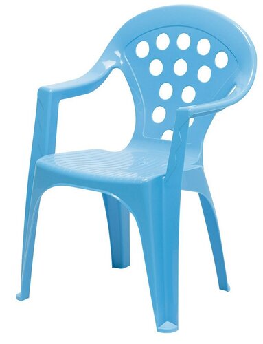 Detská stolička modrá