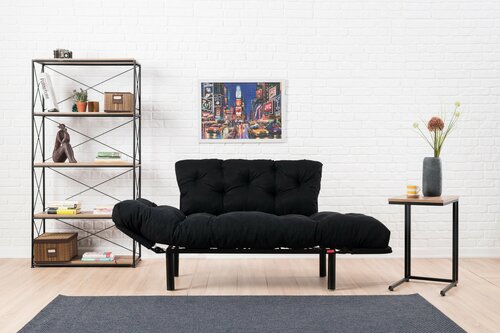 Klappsofa Nitta Black