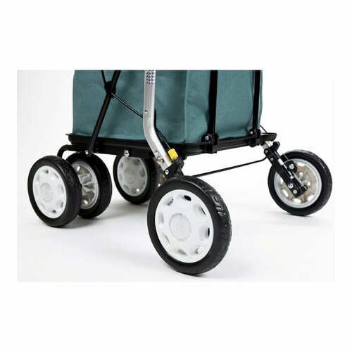 Carlett Senior Assist hodilna nakupovalna torba nakolesih 38 l, svetlo siva