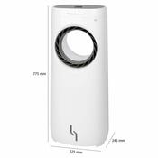 ProfiCare LK 3088 Wi-Fi ventilátor, bílá