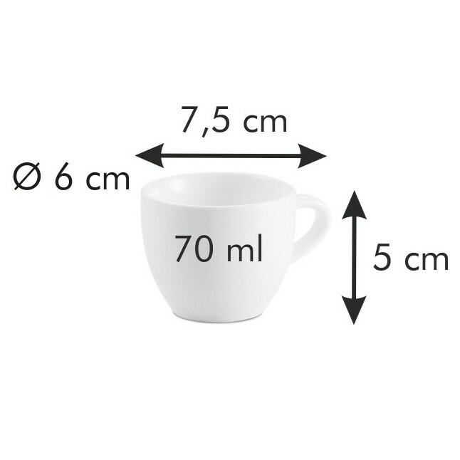 Tescoma Porcelánový šálek na espresso All Fit One Belly 70 ml - thumb (1)