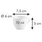 Tescoma Porcelánový šálek na espresso All Fit One Belly 70 ml