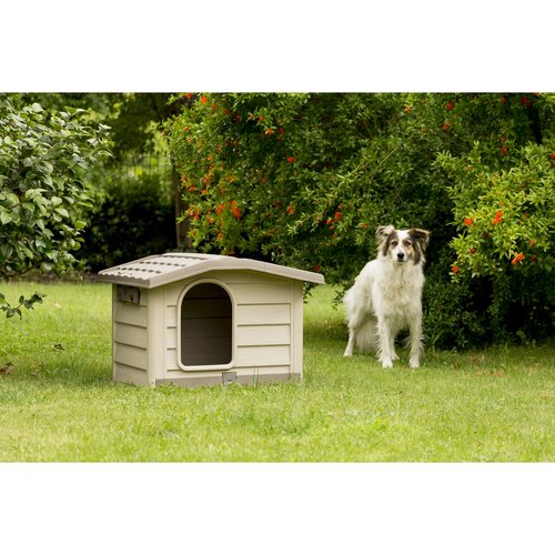 Hundehütte Bungalow Beige, 89 x 75 x 62 cmbeige,