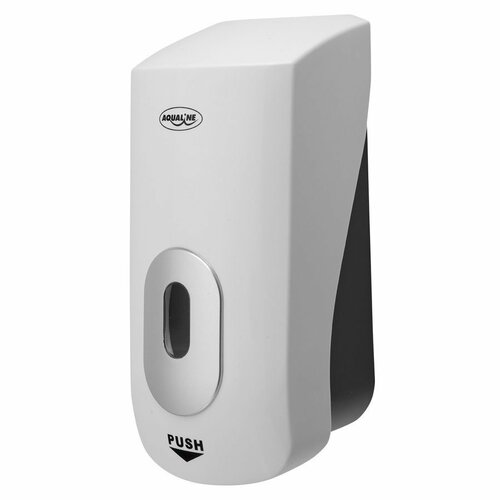 AQUALINE 1319-73 Emiko dozirnik za tekoče milo,stenski 1000 ml, bel