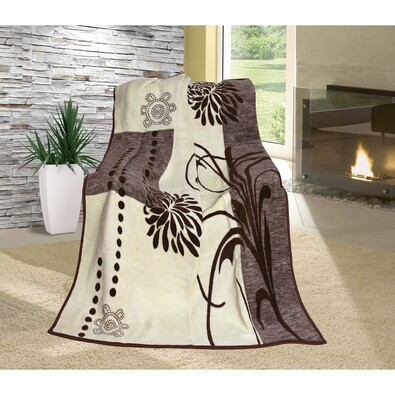 Odeja Karmela Plus Vrtne cvetlice, 150 x 200 cm