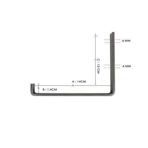 Raft Lam008 Black and Oak
