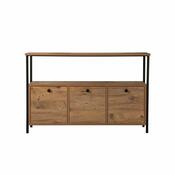 Skříňka Solace Atlantic Pine and Black