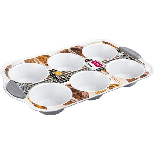 Lamart CERA 6db-os muffin sütőforma, 28,5 x 17,6 cm