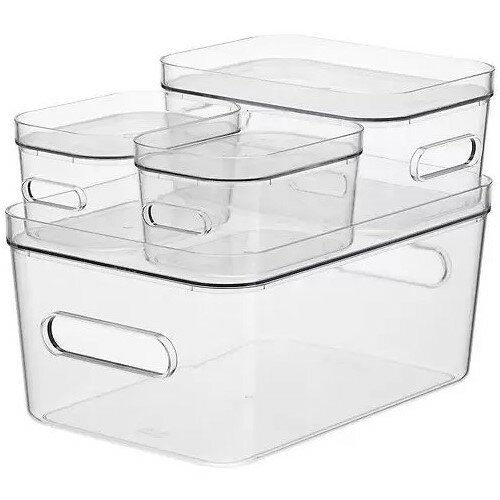 SmartStore Tárolódoboz Compact Clear M, 5,3 l