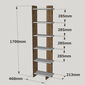 Biblioteca Comanda White Walnut
