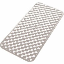GEDY 97367102 Протиковзкий килимок для ванни Geo,36 x 71 см, білий