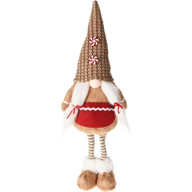 Elf de Crăciun Gingerbread girl, 50 x 15 cm