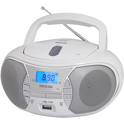 Sencor SPT 2700 WH rádio s bluetooth, bílá