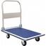 Cărucior platformă albastru, 150 kg