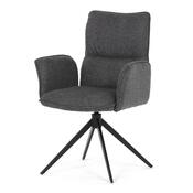 Set de scaune de sufragerie DCH-D1328 GREY2, 2buc.