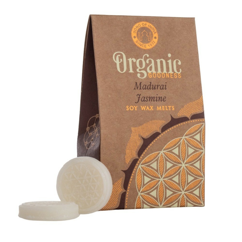 Organiczny wosk topliwy w monetach Flower of Life,Ma durai Jasmine