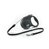 Flexi Samonavíjacie vodítko Black Design S, 5 m, 12 kg