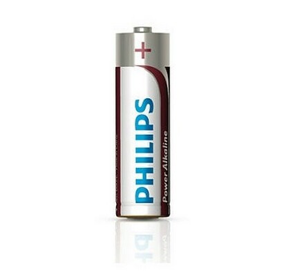 Batérie Philips Power Alkaline AA 1,5 V, 4 ks
