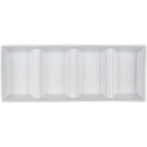 Banquet BIANCA porcelán tálaló tál, 33,7 x 13,7 x 3,6 cm