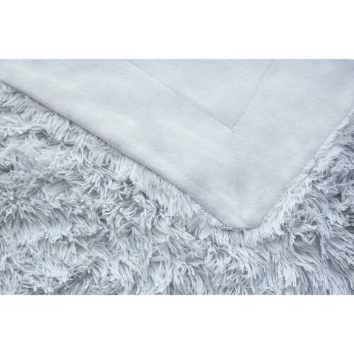 Jerry Fabrics Плед з довгим ворсом Riccia, світло-сірий, 230 x 200 см