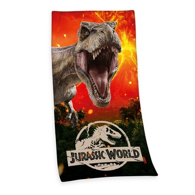 Jurassic Park törölköző, 75 x 150 cm