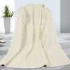 Vlnená deka Európska Merino biela, 155 x 200 cm