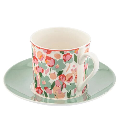 Altom Porcelanová skodelica s podšálkom Grace 260ml