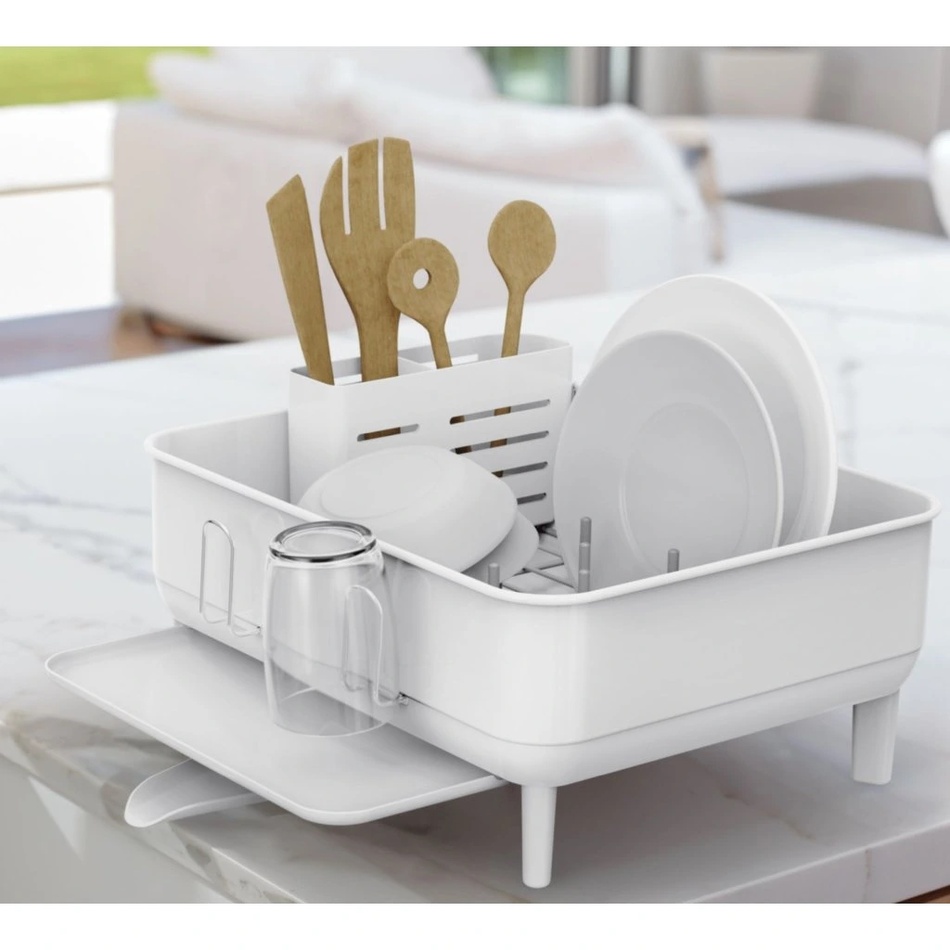 Simplehuman edényfogó Compact , acél, műanyag,FPP, fehér, fehér termék 2. képe