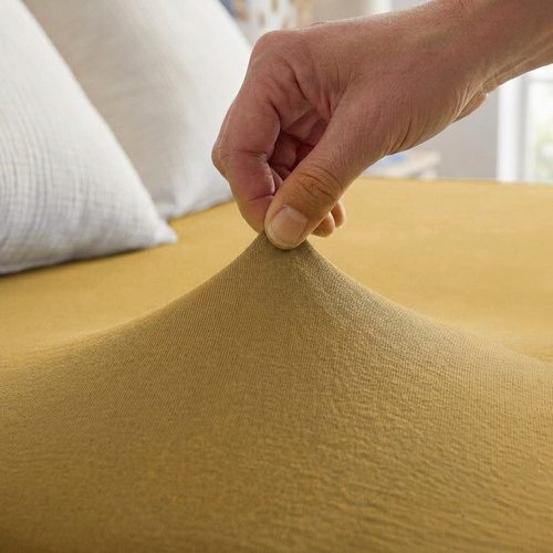 4Home jersey простирадло IDEAL гірчичний, 90–100 х 200 см