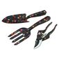 Garvia Set de instrumente de grădină 3pcs Floriîntunecate