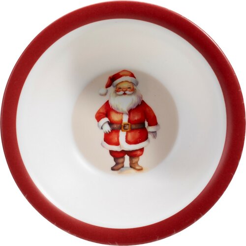 Set de masă pentru copii din melamină Santa, 5 piese