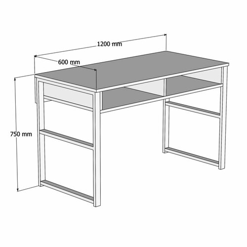 Birou Misto Sapphire Oak