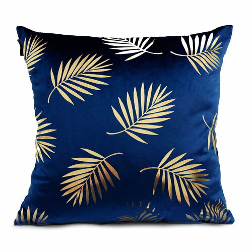 Domarex Prevleka za blazino Velvet Golden styleListy, 40 x 40 cm