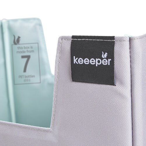 Keeeper Skladací nákupný organizér Nea L Aquamarine 13 l