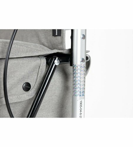 Carlett Senior Comfort nakupovalna torba nakolesih 29 l, siva