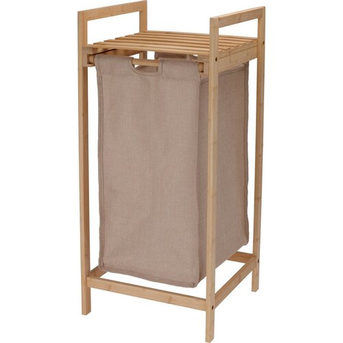 Koš za umazano perilo Bamboo, 33 x 73 x 33 cm