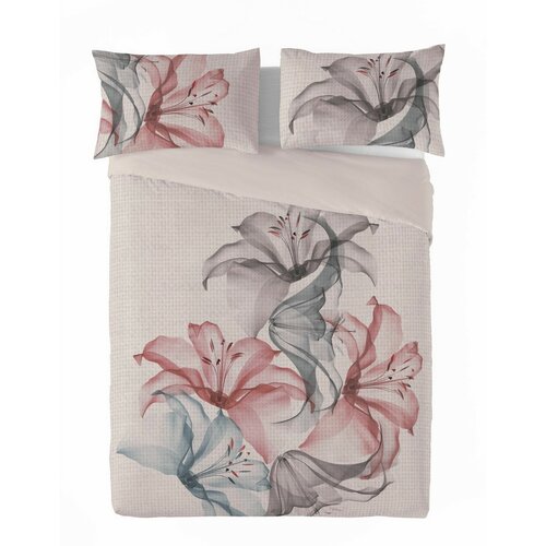 Lenjerie de pat din bumbac și in Crin, 160 x 200 cm, 2 buc. 70 x 80 cm