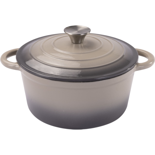 Oală din fontă Lamart LT1302 Iron 24 cm, 3,6 l