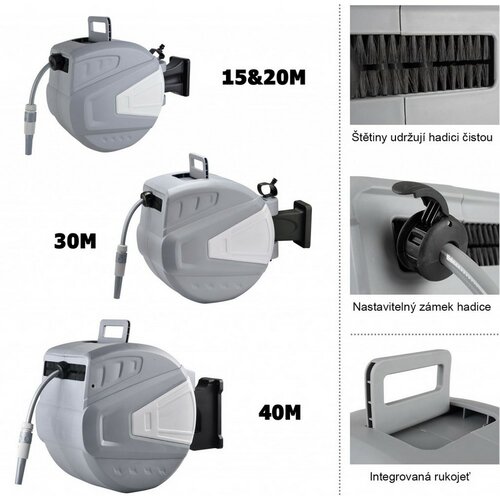 Automatický naviják s hadicí 40 m