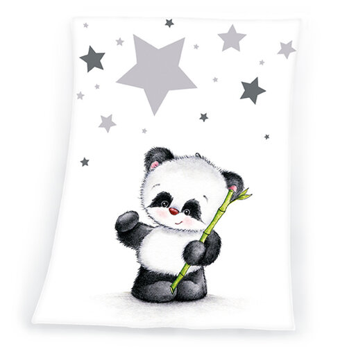 Herding Dětská deka Fynn Star Panda, 75 x 100 cm
