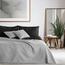 DecoKing Axel Tagesdecke Grau/Schwarz, 170 x 210 cm
