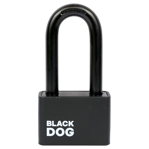 Jekleni viseči ključavnica RV.BLACKDOG.50.PL
