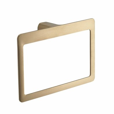 Suport pentru prosoape GEDY PI7088 Pirenei 23 x 15cm , auriu mat