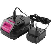 EXTOL-LADY Vrtací šroubovák aku v tašce, 1x 1300 mAh, 12 V Li-Ion, růžová