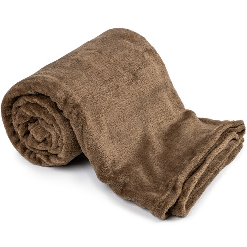 Matex odeja Plain rjava, 150 x 200 cm