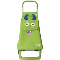 Rolser Dětská nákupní taška na kolečkách Monster MF Joy-1700, zelená Rolser Dětská nákupní taška na kolečkách Monster MF Joy-1700, zelená